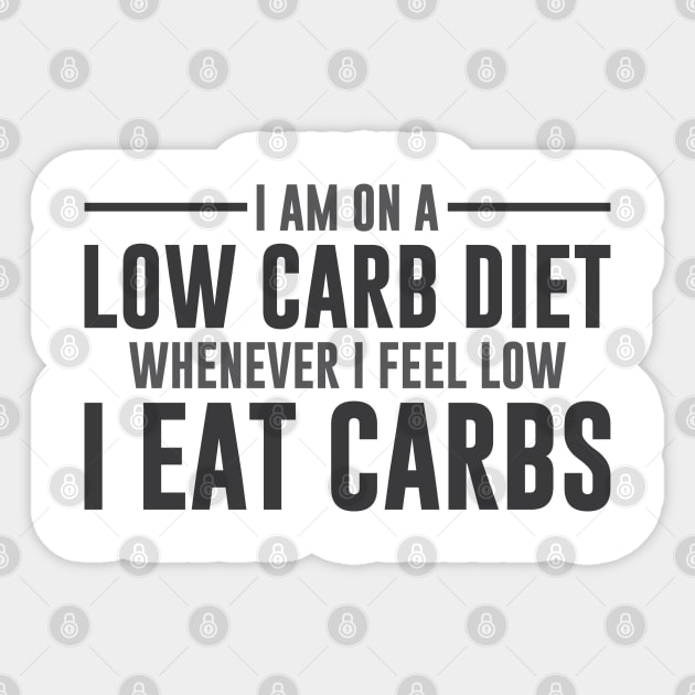 Feel Low Carbs Sticker by Venus Complete